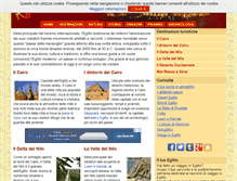 Tablet Screenshot of egittopercaso.net